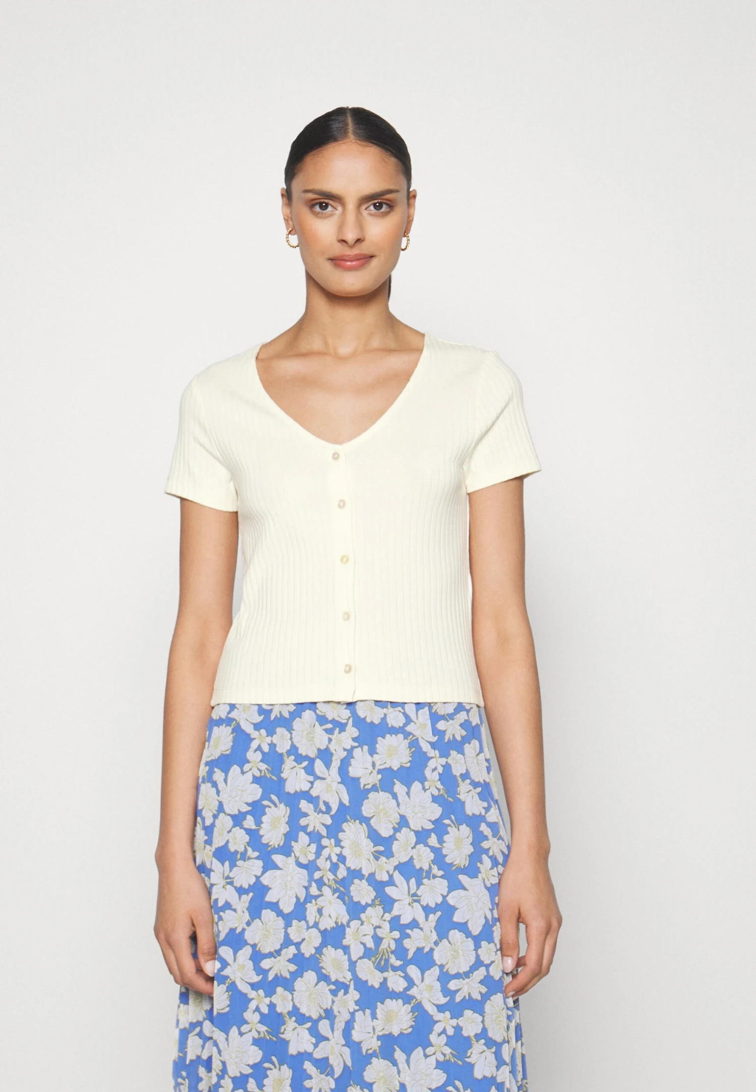 Anna Field Gilet - 003 - Off-White 1 Anna Field Gilet - 003 - Off-White