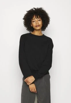 Anna Field Basic Clean Crew Neck Sweatshirt - Sweatshirt - Black