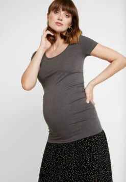 2 Pack - T-Shirt Basique - Dark Gray/Black 11 2 Pack - T-Shirt Basique - Dark Gray/Black -Anna Field 18f88c666d4f4ae7af077ff0b0321187