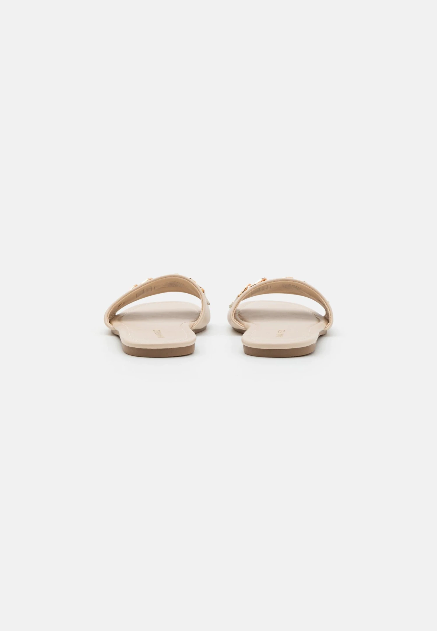Wide Fit - Mules - Beige 4 Wide Fit - Mules - Beige – Image 4
