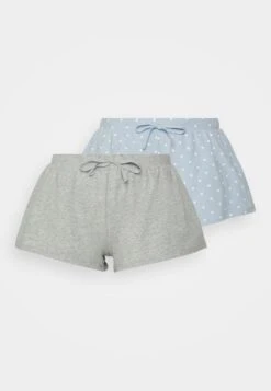 Anna Field Short 2 Pack - Bas De Pyjama - Blue -Anna Field 21b2f6a2b82a41ed8386e9f4627d14c2
