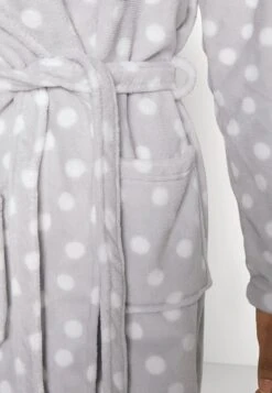 Anna Field Peignoir - Grey/White -Anna Field 26e216a1b8f4497bb17bb80d008af36c