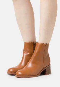 Anna Field Bottines - Cognac