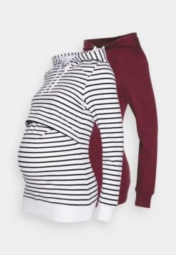 2 Pack - Sweat À Capuche - Black-White/Bordeaux 10 2 Pack - Sweat À Capuche - Black-White/Bordeaux -Anna Field 2aebb9b57d85428c81357794d6525c23