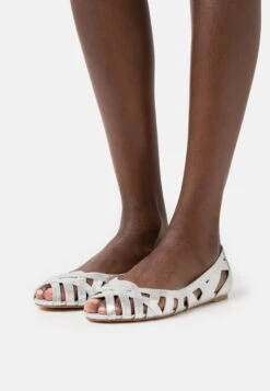 Anna Field Leather - Ballerines À Bout Ouvert - Silver