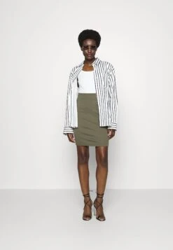 Anna Field 2Pack - Minijupe - Black/Khaki