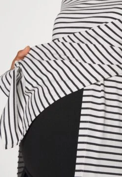 T-Shirt À Manches Longues - Black/White -Anna Field 36704072987942e590ca7f320ff7a672