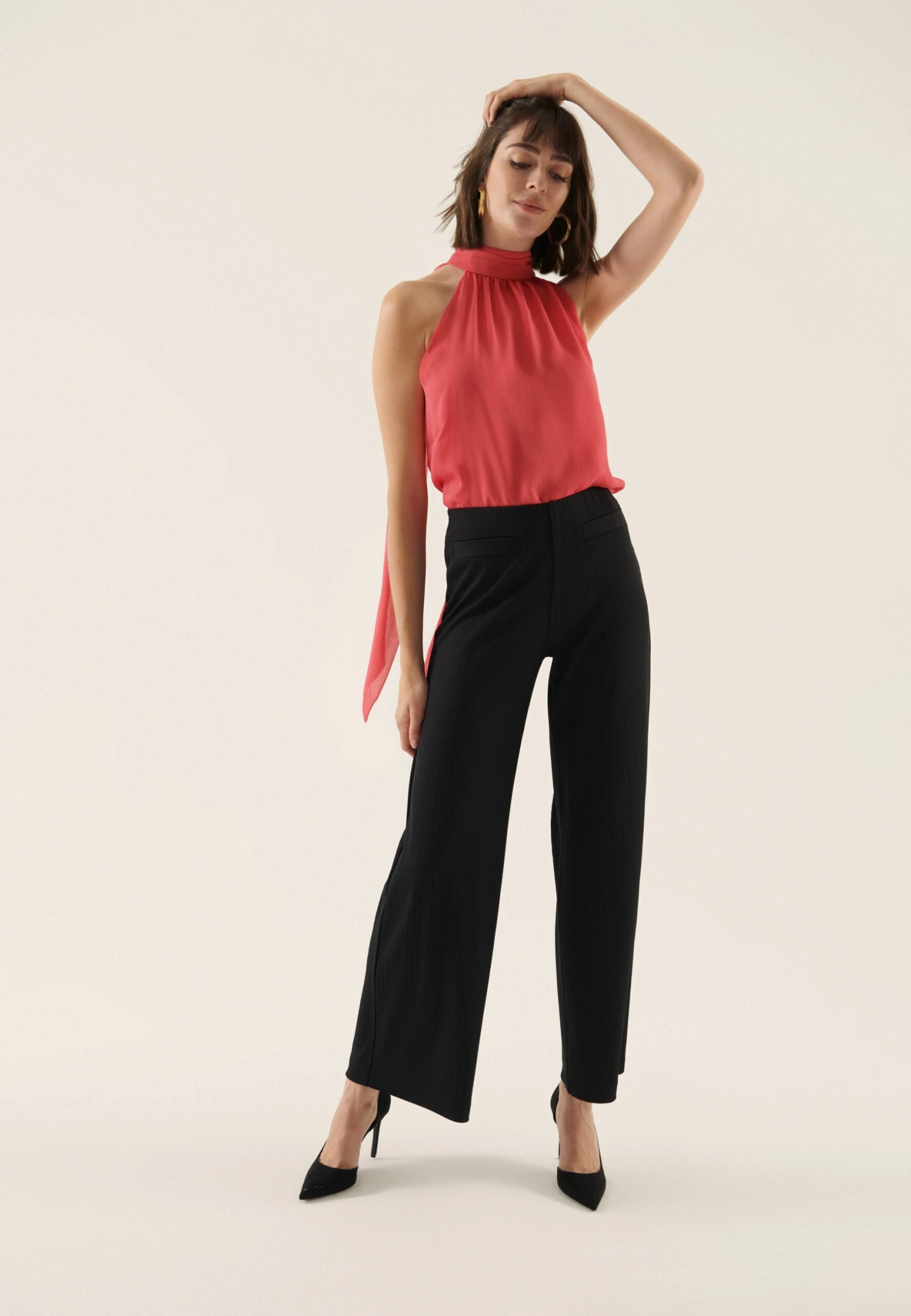 Anna Field Pantalon Classique - Black 1 Anna Field Pantalon Classique - Black