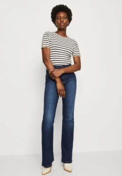 Anna Field T-Shirt Imprimé - Dark Blue/White -Anna Field 3fd12295c9f84df597f6ae4b2e30704c