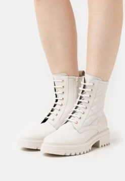 Anna Field Leather - Bottines À Lacets - White