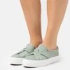Anna Field Mocassins - Mint