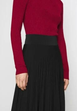 Anna Field Plisse A-Line Midi Skirt - Jupe Trapèze - Black -Anna Field 5b795506dfab47e1b68916c05358cc67