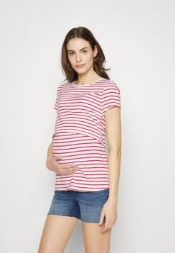 2 Pack - T-Shirt Basique - Dark Red/White/ Dark Blue