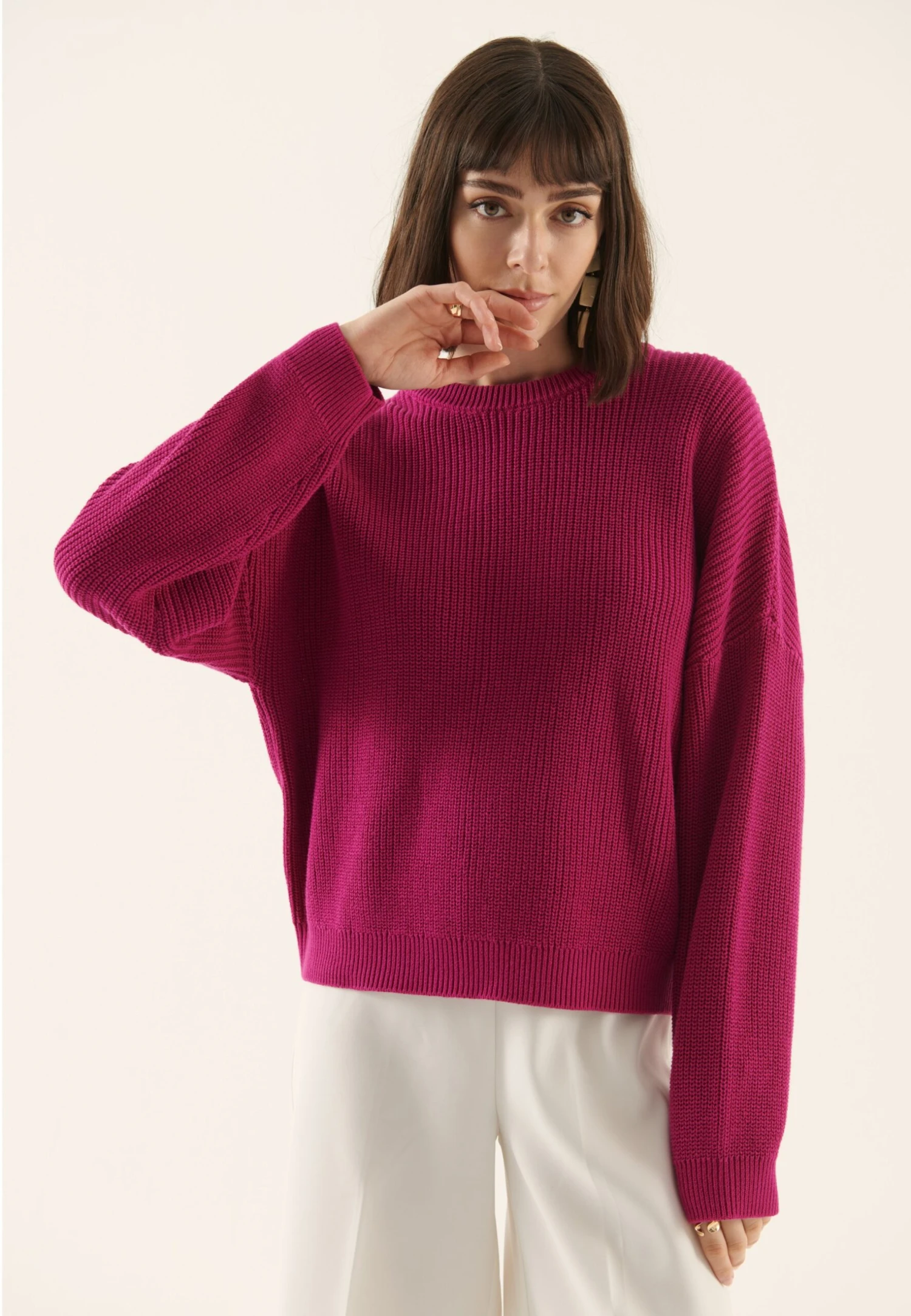 Anna Field Oversized - Pullover - Pink 1 Anna Field Oversized - Pullover - Pink