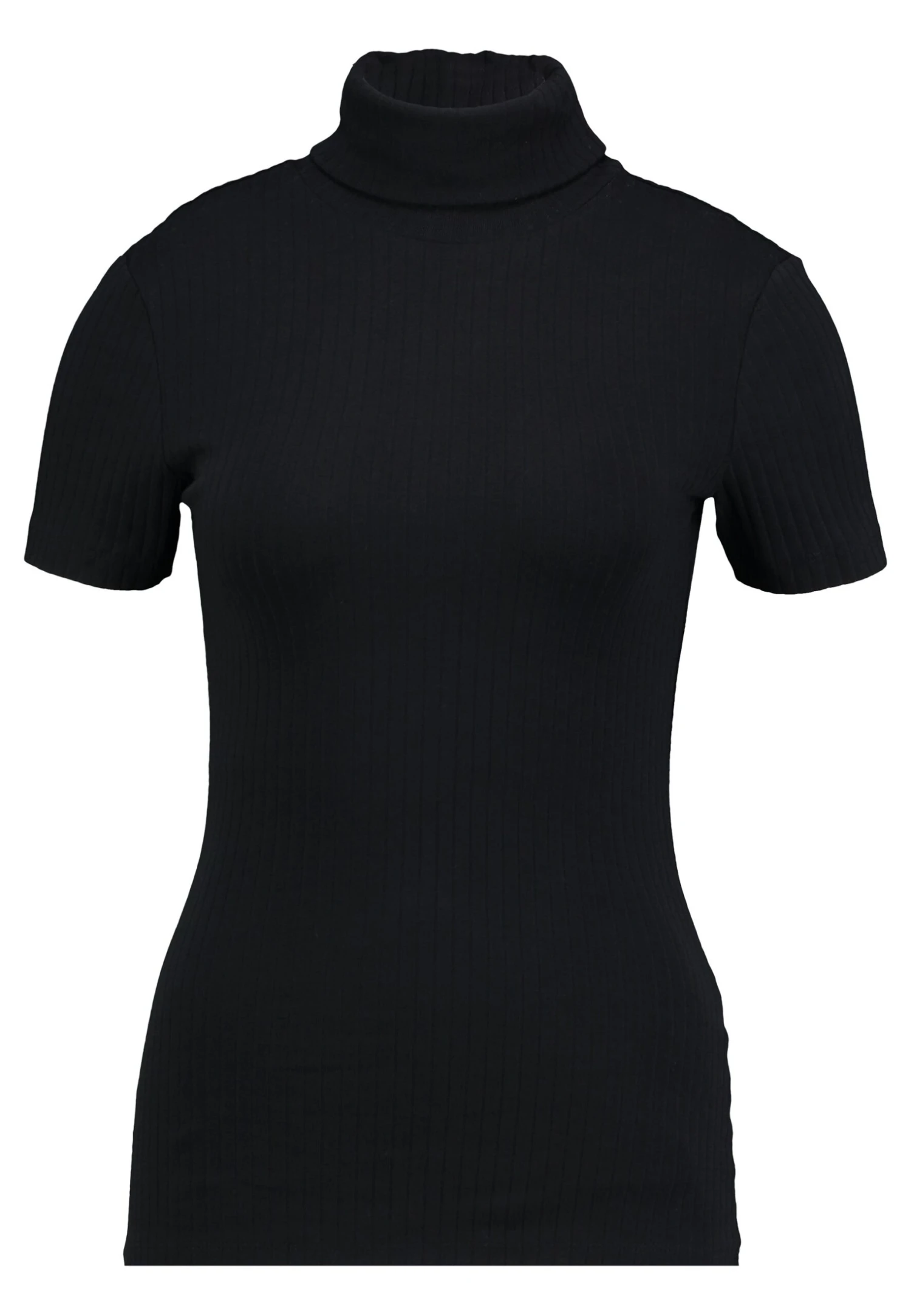 1/2 Sleeve Roll Neck - T-Shirt Basique - Black 5 1/2 Sleeve Roll Neck - T-Shirt Basique - Black – Image 5