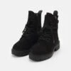 Anna Field Bottines À Lacets - Black