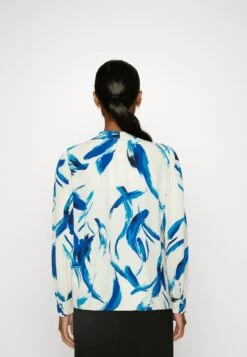 Anna Field Chemisier - White, Blue -Anna Field 730c6a727e5e42f4a32c8c99038640cd