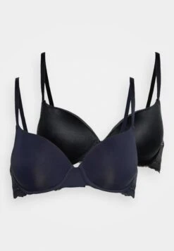Anna Field 2 Pack - Soutien-Gorge Invisible - Dark Blue/Black -Anna Field 8b3a06b3465141b08755049bddf03701