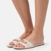 Wide Fit - Mules - Beige