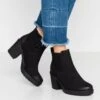 Anna Field Winter Booties - Boots À Talons - Black