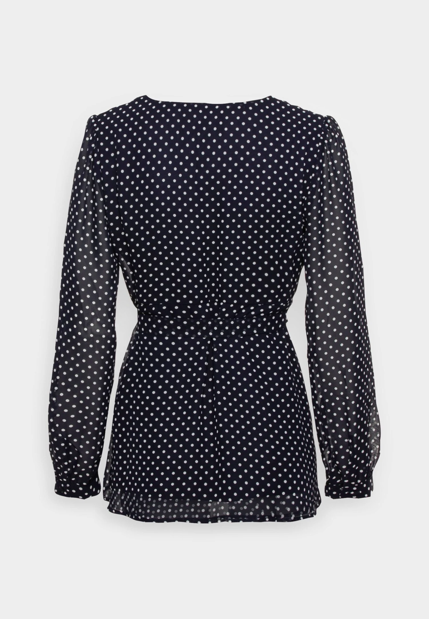 Blouse - Blue/White 2 Blouse - Blue/White – Image 2