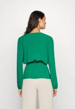 Anna Field Peplum - Blouse - Green -Anna Field a29dcb3b90784073a851a610cbc5c841