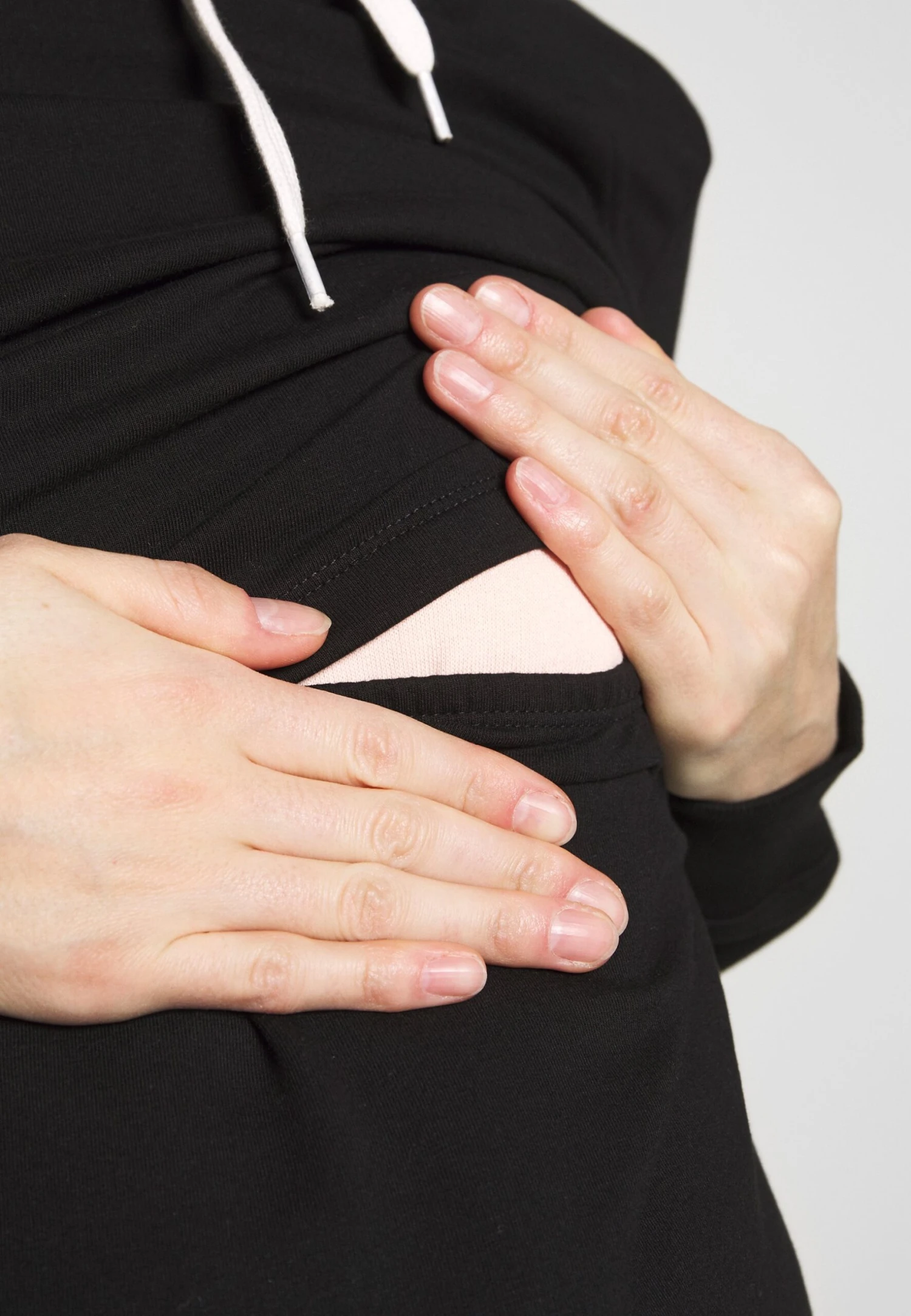 Nursing - Sweatshirt - Sweat À Capuche - Black 5 Nursing - Sweatshirt - Sweat À Capuche - Black – Image 5