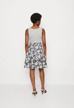 Anna Field Jupe Plissée - Black/White -Anna Field b55aa99a148643e1825c79fec7a28b0b