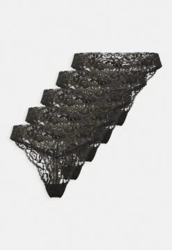 Anna Field 5 Pack - String - Black 10 Anna Field 5 Pack - String - Black -Anna Field b89fe4fa26984f93b813d42621c23af9