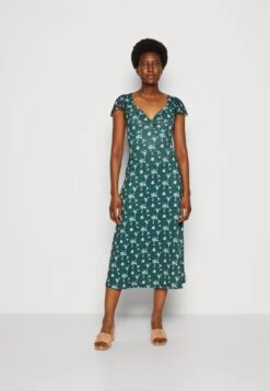 Anna Field Robe En Jersey - Green/Multi Coloured