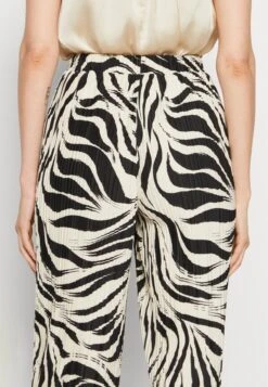 Anna Field Pantalon Classique - Black/Off-White -Anna Field c21ccce7d3134ebfad5a7bcfc7a2f5a4