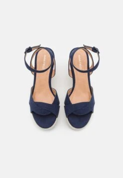 Anna Field Sandales Compensées - Dark Blue 11 Anna Field Sandales Compensées - Dark Blue -Anna Field c43f8d20b6c34f169f7eda00901a6c31