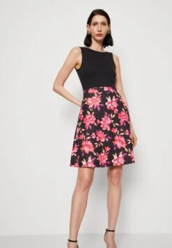 Anna Field Robe De Jour - Black/Red/Purple -Anna Field caf706ad829d404b8f05d808e3891496