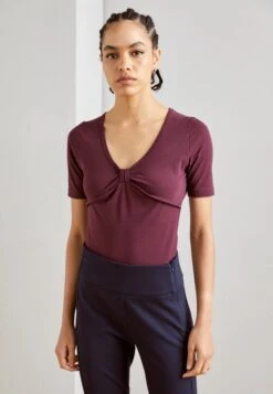 Anna Field T-Shirt Basique - Dark Red