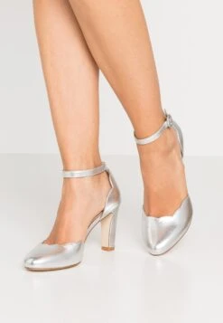 Anna Field Leather Pumps - Escarpins À Talons Hauts - Silver