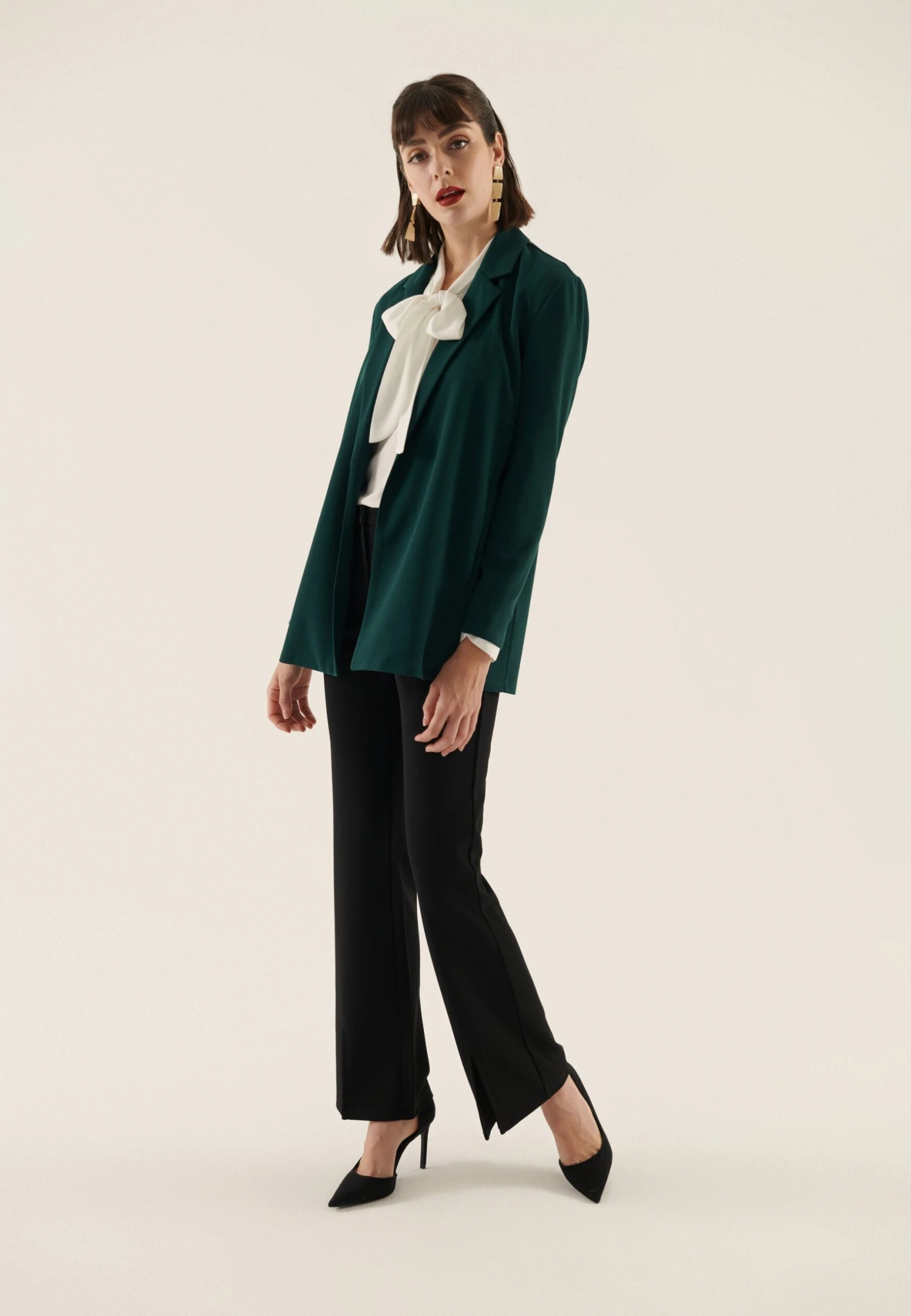 Anna Field Blazer - Dark Green 2 Anna Field Blazer - Dark Green – Image 2