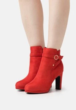 Boots À Talons - Red