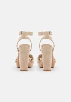 Anna Field Leather - Sandales À Talons Hauts - Beige -Anna Field de15695f018a4dd584ef710a442fa759