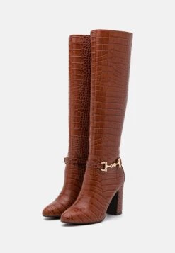 Anna Field Leather - Bottes À Talons Hauts - Dark Brown -Anna Field edd6eeb854474c268256363bbac176e4