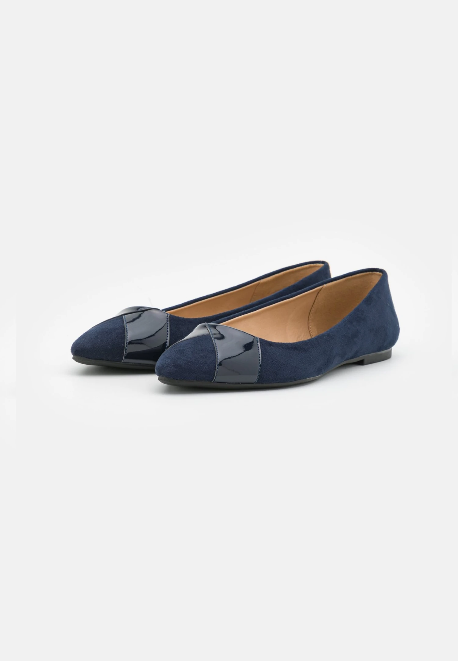 Anna Field Ballerines - Dark Blue 3 Anna Field Ballerines - Dark Blue – Image 3